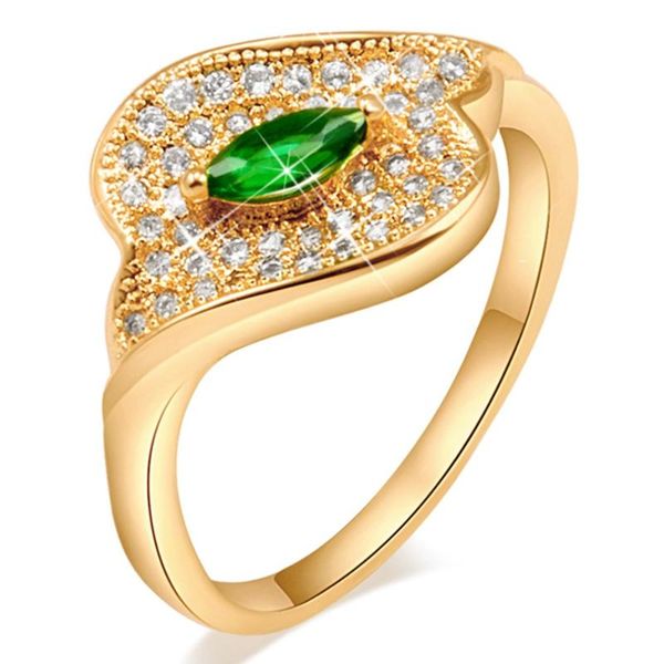 exquisite women oval green crystal rings micro pave zircon gold-color rings for women wedding engagement jewelry, Slivery;golden
exquisite women oval green crystal rings micro pave zircon gold-color rings for women wedding engagement jewelry, Slivery;golden