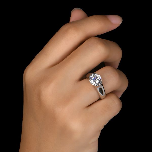wong rain 100% 925 sterling silver round created moissanite gemstone diamonds wedding engagement ring fine jewelry wholesale q1219, Golden;silver
wong rain 100% 925 sterling silver round created moissanite gemstone diamonds wedding engagement ring fine jewelry wholesale q1219, Golden;silver