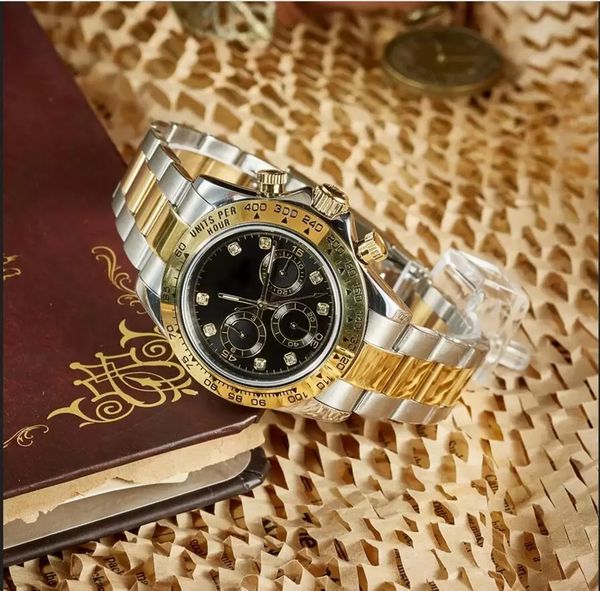 with original box watch 40mm 116503 116523 sapphire 18k yellow gold no chronograph mechanical automatic mens watches, Slivery;brown
with original box watch 40mm 116503 116523 sapphire 18k yellow gold no chronograph mechanical automatic mens watches, Slivery;brown