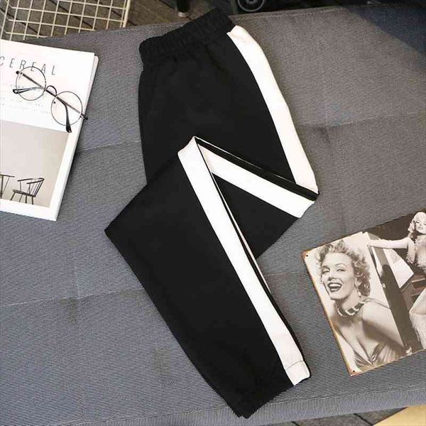 fashion 5xl plus size ladies trousers side white bar motion pants women spring autumn loose elastic waist casual harem pants, Black;white
fashion 5xl plus size ladies trousers side white bar motion pants women spring autumn loose elastic waist casual harem pants, Black;white
