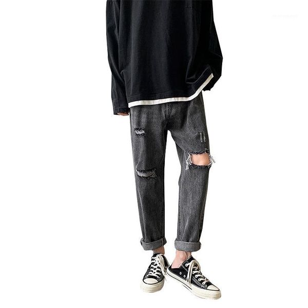 men's jeans wholesale 2021 fashion teenagers ripped men's straight loose korean wild denim pants cut hole harem thin pants1, Blue
men's jeans wholesale 2021 fashion teenagers ripped men's straight loose korean wild denim pants cut hole harem thin pants1, Blue
