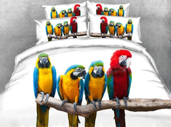 kids birds bedding red blue yellow parrot print duvet cover set super king size bed linen single bedclothes macaw sheets1
kids birds bedding red blue yellow parrot print duvet cover set super king size bed linen single bedclothes macaw sheets1