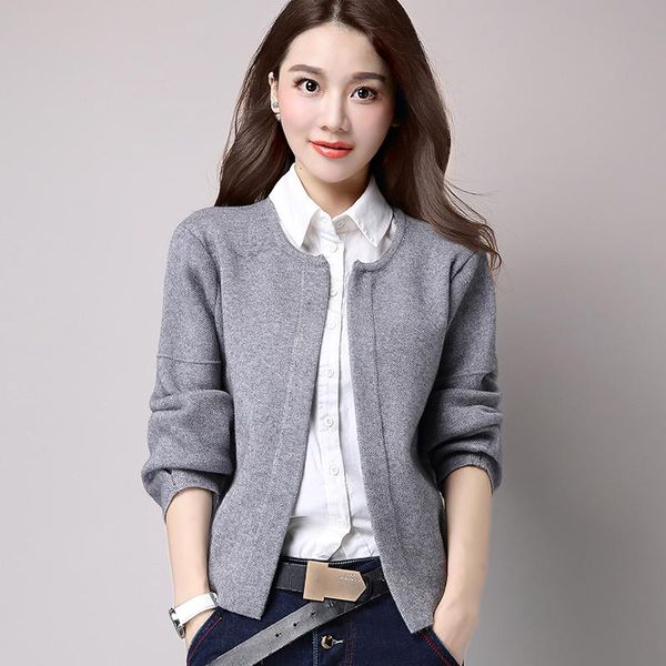 women cardigans coat sweater o neck solid loose knitwear warm casual knit cardigan outwear winter autumn spring jacket coat, Black;brown
women cardigans coat sweater o neck solid loose knitwear warm casual knit cardigan outwear winter autumn spring jacket coat, Black;brown
