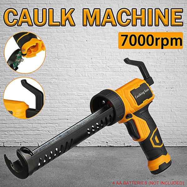 7000rpm wireless electric glue gun multi-function handheld electric caulking gun sewing seams sealant glue gun for aa battery
7000rpm wireless electric glue gun multi-function handheld electric caulking gun sewing seams sealant glue gun for aa battery