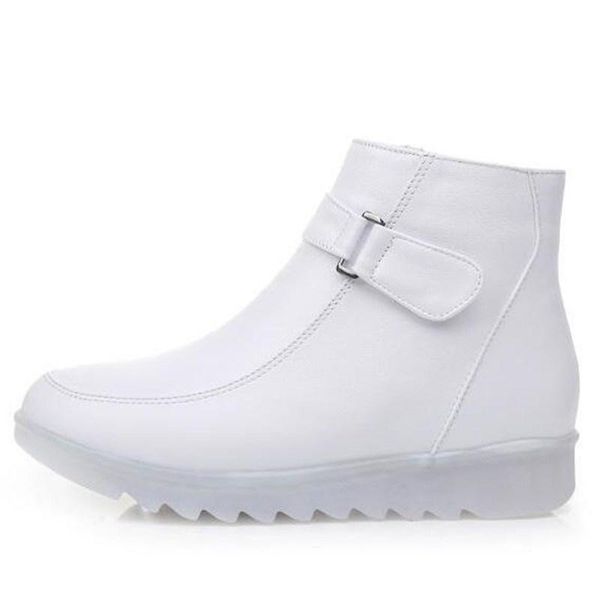boots cowhide white shoes work warm winter soft bottom non-slip wear women leather snow, Black
boots cowhide white shoes work warm winter soft bottom non-slip wear women leather snow, Black