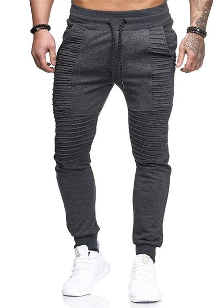 casual pleated active pencil pants drawstring designer mens clothing 2021 new soild color mens pants ruched, Black
casual pleated active pencil pants drawstring designer mens clothing 2021 new soild color mens pants ruched, Black