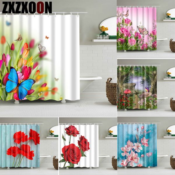 bathroom supply shower curtains bathroom curtain flowers printed waterproof fabric cloth bath curtain screen with hooks
bathroom supply shower curtains bathroom curtain flowers printed waterproof fabric cloth bath curtain screen with hooks