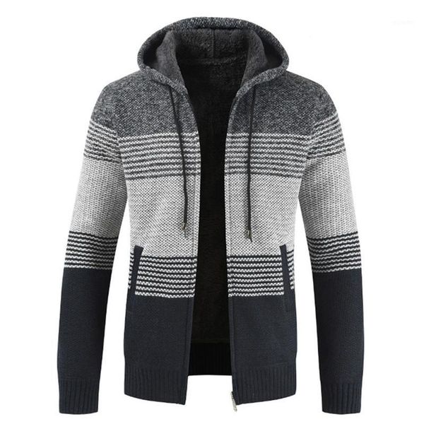 2019 sweater coat winter thickened warm hooded cardigan pullover stripe wool lining zipper fleece coat warm cardigan sweater1, White;black
2019 sweater coat winter thickened warm hooded cardigan pullover stripe wool lining zipper fleece coat warm cardigan sweater1, White;black