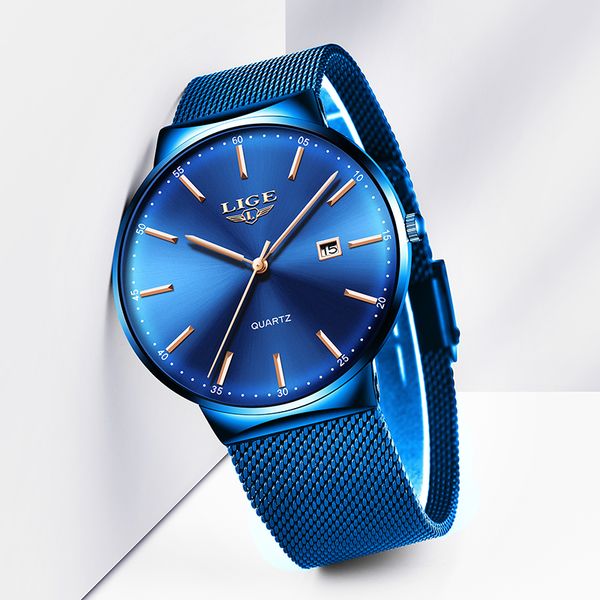 mens watches lige brand luxury blue waterproof wrist watches ultra thin date simple casual quartz watch for men sports clock, Silver
mens watches lige brand luxury blue waterproof wrist watches ultra thin date simple casual quartz watch for men sports clock, Silver