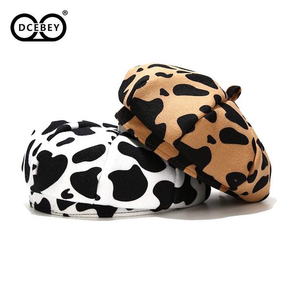 berets dcebey cotton cow pattern print retro wool beret hat autumn winter outdoor sboy female harajuku painter ha, Blue;gray
berets dcebey cotton cow pattern print retro wool beret hat autumn winter outdoor sboy female harajuku painter ha, Blue;gray