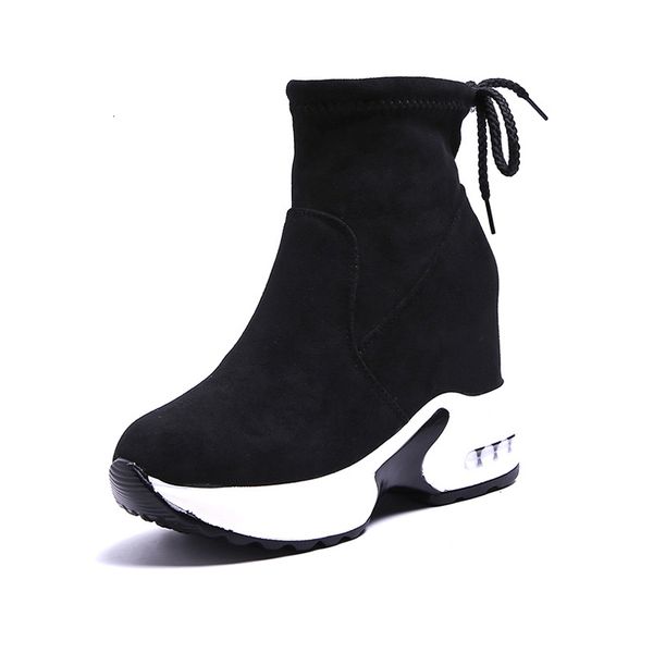 2021 new women ankle boots ladies shoes sneakers internal increase lace up comfort fashion casual footwear woman 6620, Black
2021 new women ankle boots ladies shoes sneakers internal increase lace up comfort fashion casual footwear woman 6620, Black