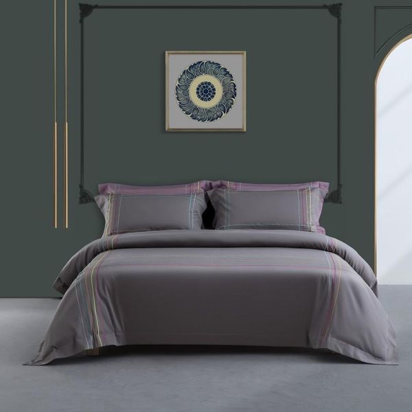 bedding sets gray set luxurious solid duvet cover long-staple cotton pillowcases king size bed linen 4pcs 2021
bedding sets gray set luxurious solid duvet cover long-staple cotton pillowcases king size bed linen 4pcs 2021
