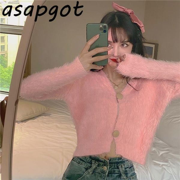 fashion long sleeve v neck mohair pink t shirts women crop new slim wild temperament office lady chic korean gentle, White
fashion long sleeve v neck mohair pink t shirts women crop new slim wild temperament office lady chic korean gentle, White