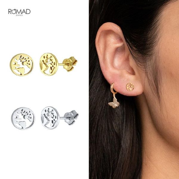 romad round geometric hollow stud earrings for women minimalism gloosy pierced earings silver 925 jewelry boucle doreille, Golden;silver
romad round geometric hollow stud earrings for women minimalism gloosy pierced earings silver 925 jewelry boucle doreille, Golden;silver