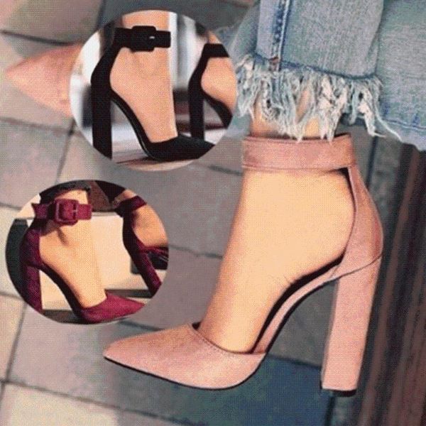 dress shoes padegao summer women sandals pumps fashion ladies high heels ankle strap pointed toe shoe pdg006, Black
dress shoes padegao summer women sandals pumps fashion ladies high heels ankle strap pointed toe shoe pdg006, Black