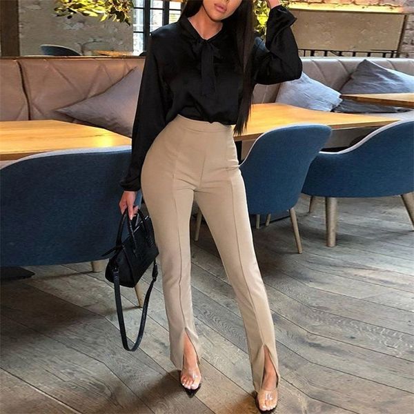 women's casual harem pants spring summer fashion ankle-length trousers female classic high elastic waist black camel beige y200418, Black;white
women's casual harem pants spring summer fashion ankle-length trousers female classic high elastic waist black camel beige y200418, Black;white