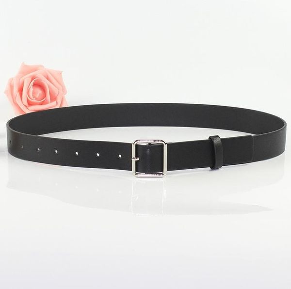 silver pin buckle belts for women black pu leather solid color fashion brown strap belt for jeans students waist belts female wmtbqo, Black;brown
silver pin buckle belts for women black pu leather solid color fashion brown strap belt for jeans students waist belts female wmtbqo, Black;brown