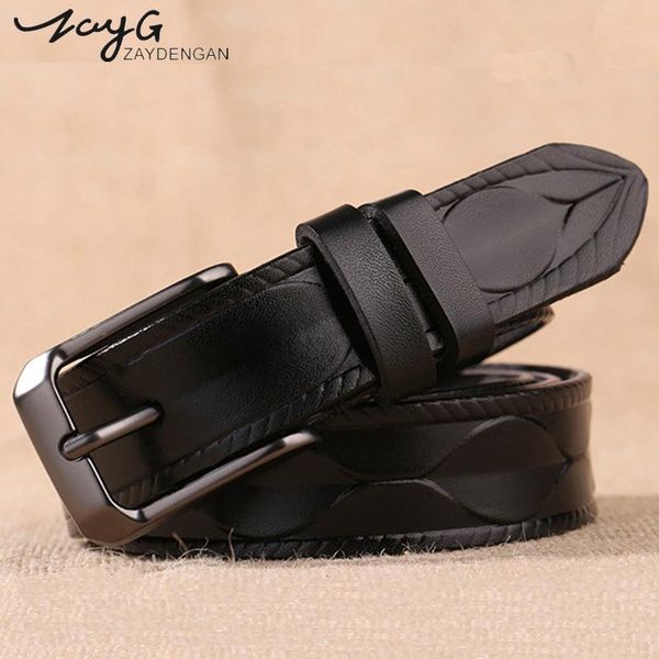 zayg new luxury fashion casual pin buckle cow women belt for jeans dress real cowskin leather female belts for women ceinture, Black;brown
zayg new luxury fashion casual pin buckle cow women belt for jeans dress real cowskin leather female belts for women ceinture, Black;brown