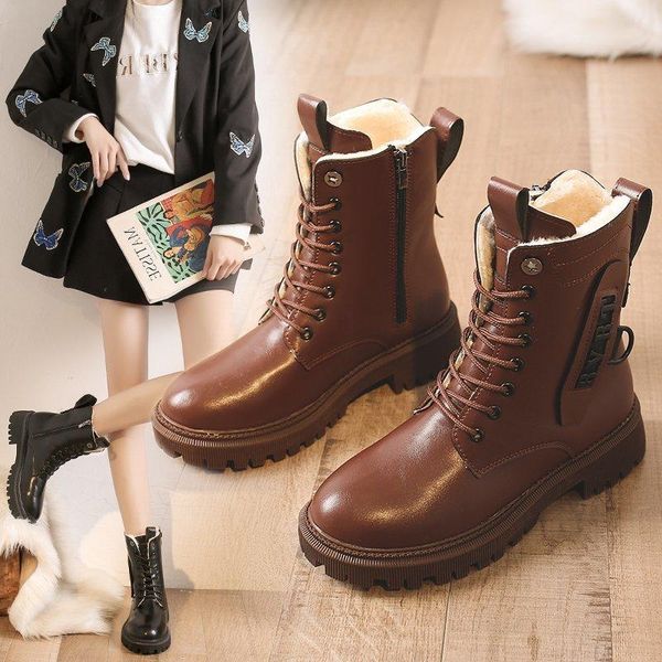 boots 2021 winter classic high women's fashion brown fur ankle for women platform zip womens boot femmes bottes, Black
boots 2021 winter classic high women's fashion brown fur ankle for women platform zip womens boot femmes bottes, Black
