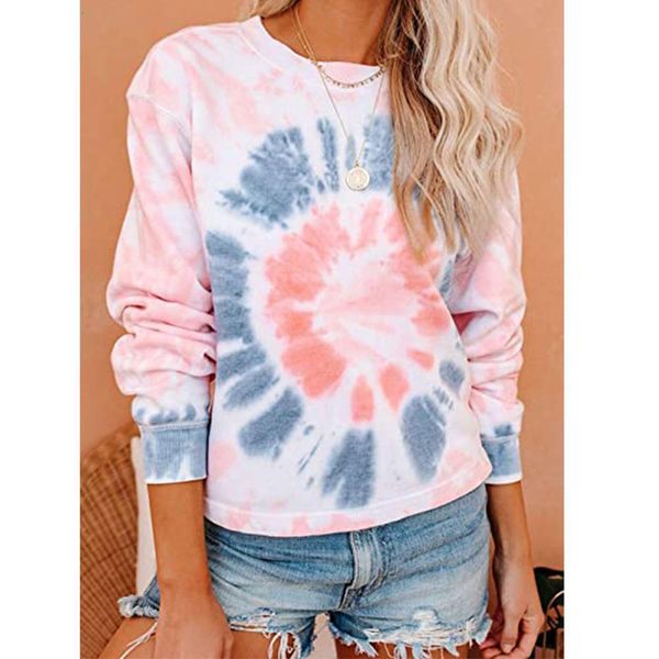 women long sleeve o-neck tie dye t shirt casual loose plus size female tee autumn 2020 cotton color print tshirt clothes, White
women long sleeve o-neck tie dye t shirt casual loose plus size female tee autumn 2020 cotton color print tshirt clothes, White