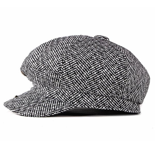 berets autumn winter sboy cap knitted hats for women vintage female artist painter octagonal men beret caps, Blue;gray
berets autumn winter sboy cap knitted hats for women vintage female artist painter octagonal men beret caps, Blue;gray