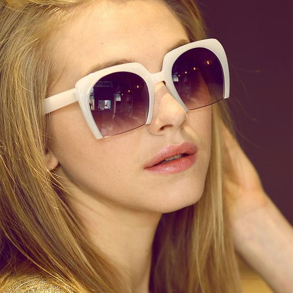 sunglasses laura fairy women fashion semi-rimless uv400 gradient half frame sun glasses oculos feminino, White;black
sunglasses laura fairy women fashion semi-rimless uv400 gradient half frame sun glasses oculos feminino, White;black