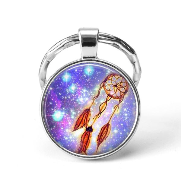 new fashion dreamcatcher keychain glass cabochon pendant personality keyring car key man women favorite gift souvenir, Slivery;golden
new fashion dreamcatcher keychain glass cabochon pendant personality keyring car key man women favorite gift souvenir, Slivery;golden