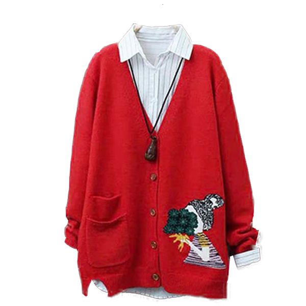 2021 winter and autumn women's new sweater fever warm jacket word embroidery besign female cardigan single dreasted all-match a30 dp3j, White;black
2021 winter and autumn women's new sweater fever warm jacket word embroidery besign female cardigan single dreasted all-match a30 dp3j, White;black