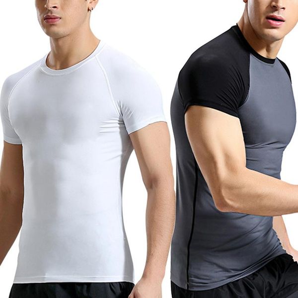 running jerseys men compression shirts workout sports quick dry gym fitness athletic training t, Black;blue
running jerseys men compression shirts workout sports quick dry gym fitness athletic training t, Black;blue