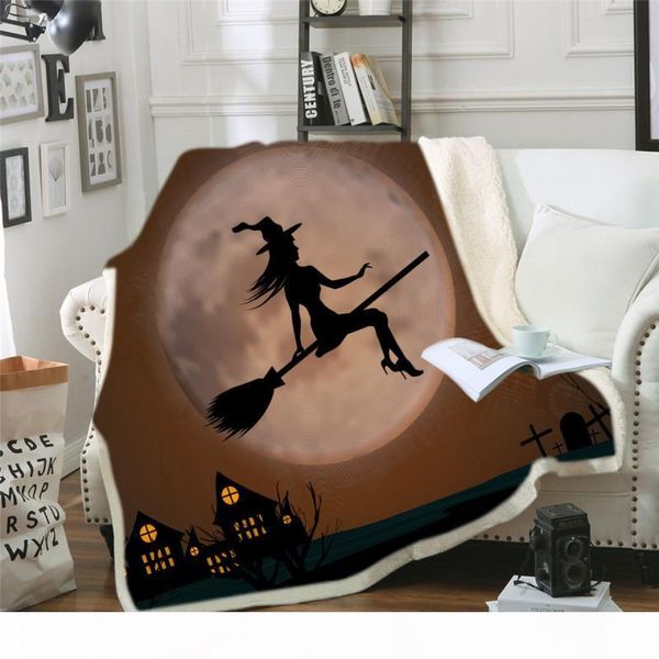 nap soft throw пододеяльник на кровати koc зимние хэллоуина печатные одеяла теплые одеяла для взрослых дети cobertor