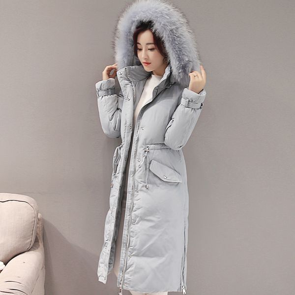 2020 skin mode collar with female hood long parkas of women white duck down padded winter jacket women's jackets wxf223 8z35, Black
2020 skin mode collar with female hood long parkas of women white duck down padded winter jacket women's jackets wxf223 8z35, Black