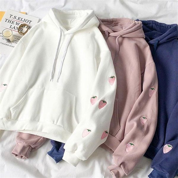 hoodies harajuku women strawberry embroidery sweatshirt pullovers autumn winter kawaii loose long sleeve oversized hoodies1, Black
hoodies harajuku women strawberry embroidery sweatshirt pullovers autumn winter kawaii loose long sleeve oversized hoodies1, Black