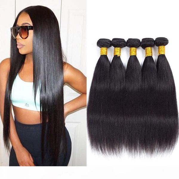 unprocessed virgin brazilian straight human hair bundles peruvian human weaves silk and soft hair extensions double weft for you, Black
unprocessed virgin brazilian straight human hair bundles peruvian human weaves silk and soft hair extensions double weft for you, Black