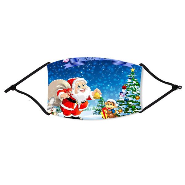 claus christmas face fashion dustproof breathable santa elk printing protective mask xmas masks with filter
claus christmas face fashion dustproof breathable santa elk printing protective mask xmas masks with filter