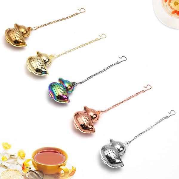 duck tea filter cute tea infuser strainer colored 304 stainless steel tea infuser gift kitchen tools
duck tea filter cute tea infuser strainer colored 304 stainless steel tea infuser gift kitchen tools