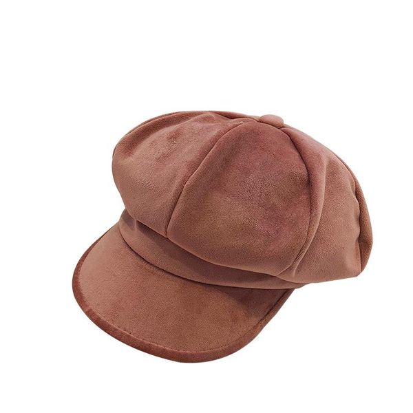 berets autumn and winter velvet bud hat women's korean-style-versatile british-style cute japanese-style soft sister octagon beret, Blue;gray
berets autumn and winter velvet bud hat women's korean-style-versatile british-style cute japanese-style soft sister octagon beret, Blue;gray