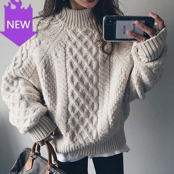 female pullover jumpers casual fashion korea japan sweater new 2020 sweater warm thicken women autumn winter knitted, White;black
female pullover jumpers casual fashion korea japan sweater new 2020 sweater warm thicken women autumn winter knitted, White;black