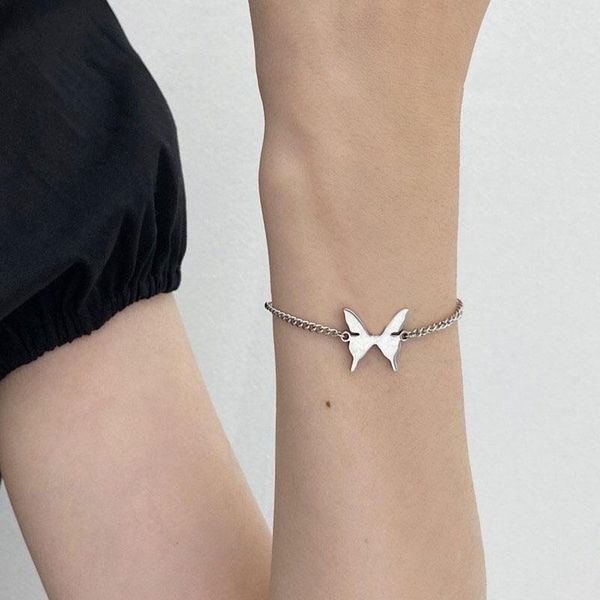 korean charm butterfly bracelet retro punk bracelets for women luxury jewelry designer channel jewelry wholesale pulseras, Golden;silver
korean charm butterfly bracelet retro punk bracelets for women luxury jewelry designer channel jewelry wholesale pulseras, Golden;silver