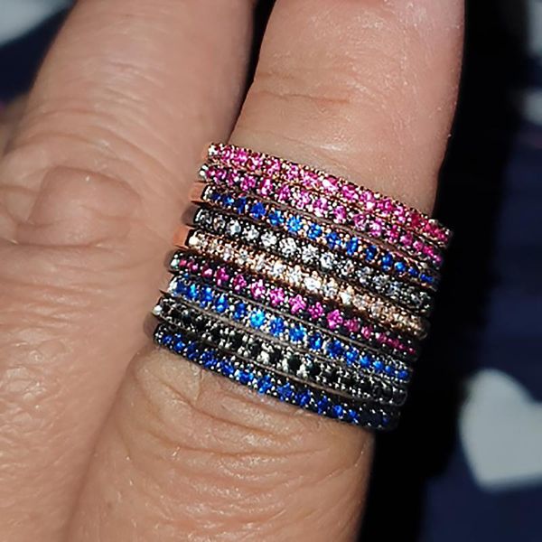 cluster rings thin finger for women aesthetic accessories jewellry dating engagement women's ring colorful wholesale jewelry r132-m, Golden;silver
cluster rings thin finger for women aesthetic accessories jewellry dating engagement women's ring colorful wholesale jewelry r132-m, Golden;silver