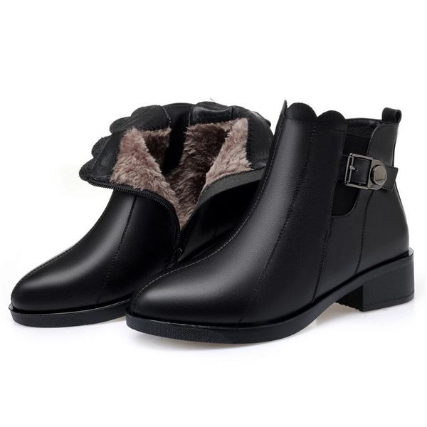 boots 2021 plus size autumn winter women ankle comfort thick with low heel shoes black genuine leather snow
boots 2021 plus size autumn winter women ankle comfort thick with low heel shoes black genuine leather snow