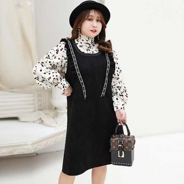 2019 spring new 2 piece set dresses women turtleneck long sleeve shirt and vest skirt plus size 4xl fashion female two piece set1, White
2019 spring new 2 piece set dresses women turtleneck long sleeve shirt and vest skirt plus size 4xl fashion female two piece set1, White