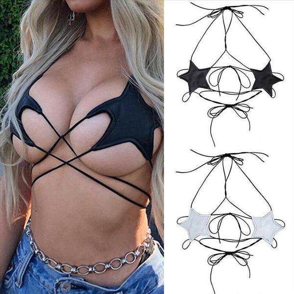 new womens star strappy lace bra bustier vest crop bralette blouse bandage drop shipping, White
new womens star strappy lace bra bustier vest crop bralette blouse bandage drop shipping, White