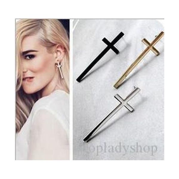 retro temperament cross strap stud earrings punk stud earring whole sqcawi beauty888, Golden;silver
retro temperament cross strap stud earrings punk stud earring whole sqcawi beauty888, Golden;silver