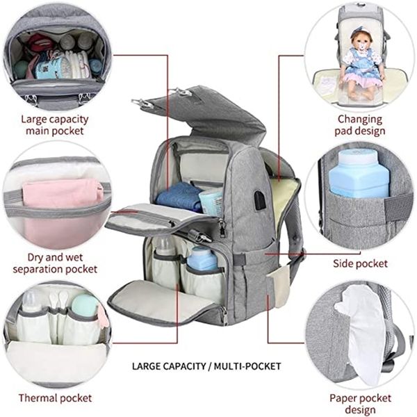 umaubaby maternity nappy usb diaper mummy large capacity stroller backpack nursing bag for baby care 201202
umaubaby maternity nappy usb diaper mummy large capacity stroller backpack nursing bag for baby care 201202