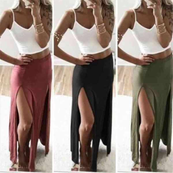 summer autumn women long skirts ankle length high split skirt female long straight skirt saias womens, Black
summer autumn women long skirts ankle length high split skirt female long straight skirt saias womens, Black