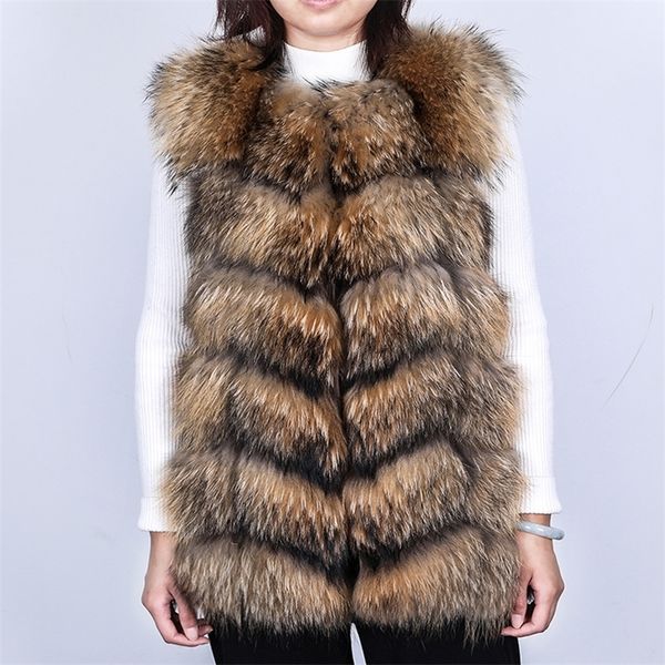raccoon fur ladies waistcoat fur mid-length winter warm real fur coat women coat 201215, Black
raccoon fur ladies waistcoat fur mid-length winter warm real fur coat women coat 201215, Black