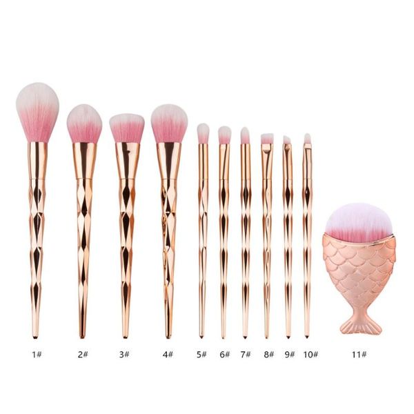 makeup brushes 1pcs diamond brush set big fish tail foundation powder blush brushs 20x2.0x1.4cm fashion design blending
makeup brushes 1pcs diamond brush set big fish tail foundation powder blush brushs 20x2.0x1.4cm fashion design blending