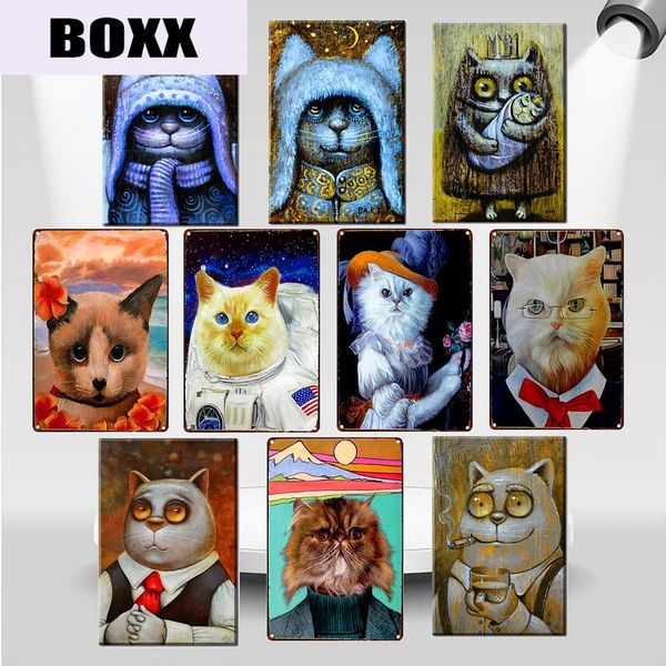 vintage animal metal tin signs cat ladys owl shabby chic wall stickers mr. cat kitchen home bar pub club art craft decor wy88
vintage animal metal tin signs cat ladys owl shabby chic wall stickers mr. cat kitchen home bar pub club art craft decor wy88