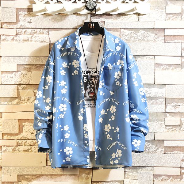 2021 new male printing long sleeve loose shirt streetwear punk fashion spring asian size m-5xl epsd, White;black
2021 new male printing long sleeve loose shirt streetwear punk fashion spring asian size m-5xl epsd, White;black