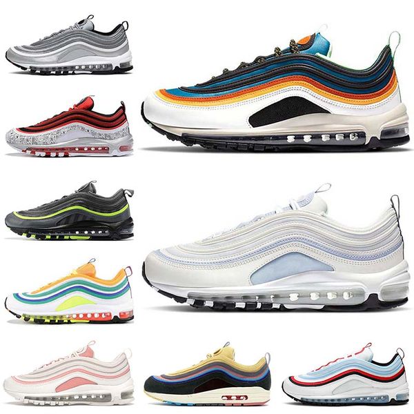 2021 selling black bullet women mens running shoes jayson tatum 97s reflective sean wotherspoon bred white black trainers sneakers
2021 selling black bullet women mens running shoes jayson tatum 97s reflective sean wotherspoon bred white black trainers sneakers